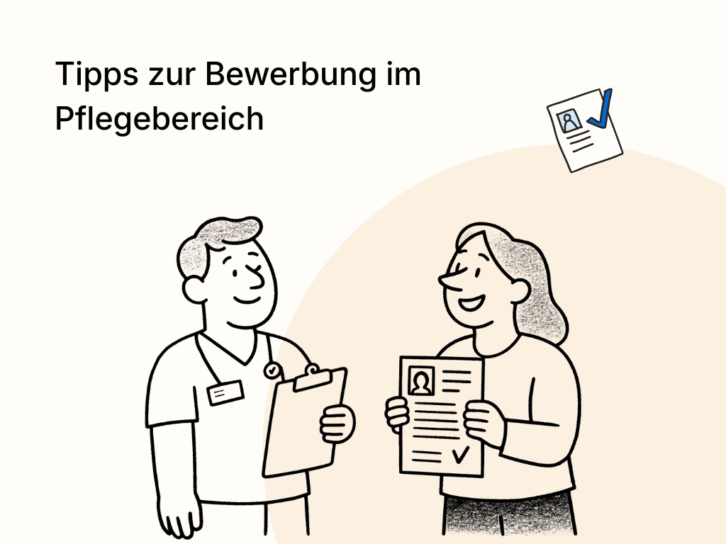 So gelingt deine Bewerbung im Pflegebereich